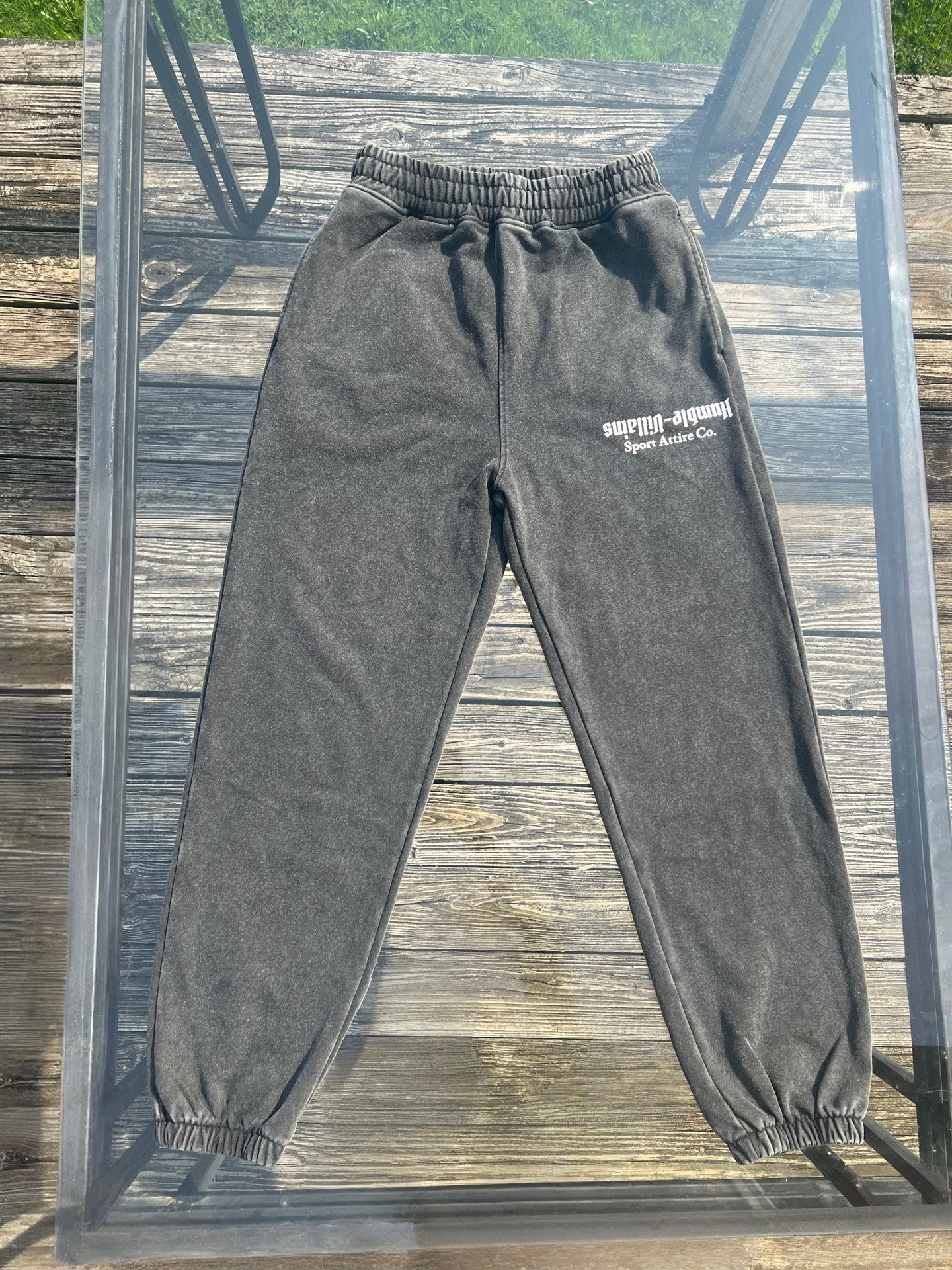 HV Ash Black Vintage Joggers