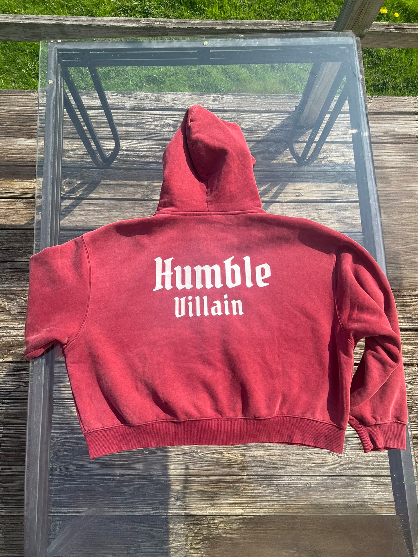 Ruby RED HV Oversized Hoodie