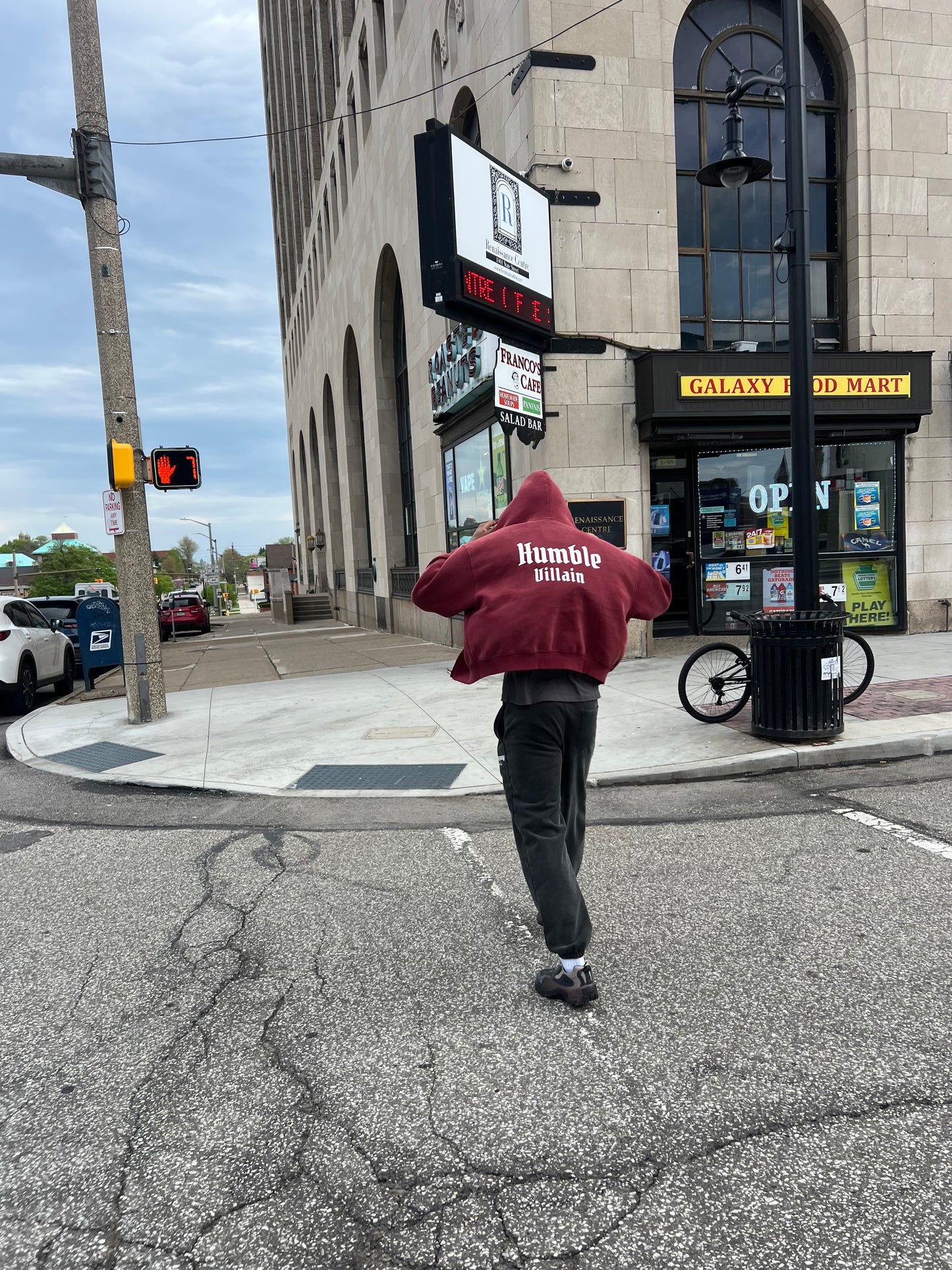 Ruby RED HV Oversized Hoodie