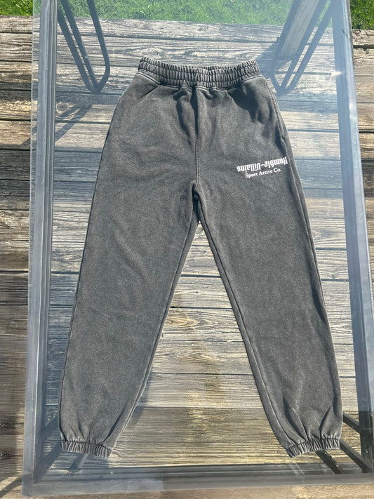 HV Ash Black Vintage Joggers