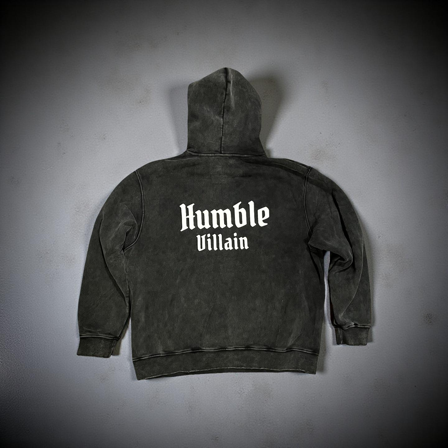 Black AshWashed Hoodie